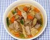 相葉☆簡単☆おすすめ☆乾燥野菜で豚汁釜飯作り方27写真
