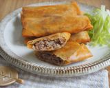 パリ!ジューシー!春巻きの肉団子包み♪作り方12写真
