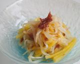 もやし・じゃが芋・梅あえ♪ホクシャキ食感作り方3写真