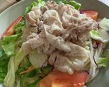 夏にサッパリ☆冷しゃぶサラダうどん☆簡単作り方4写真