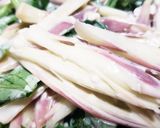 お年寄り絶賛シリーズ☆空心菜茗荷天麩羅☆作り方3写真