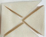 チーズやバターなど、きれいに半分っこ。作り方6写真