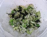 キャベツとわかめのごまポン柚子胡椒和え作り方3写真