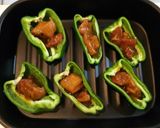 ピーマンとやきとり缶でチーズ焼き！作り方2写真
