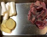 砂肝とネギのアヒージョ作り方1写真