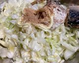 簡単♡ キャベツとサバ缶の和風サラダ作り方3写真