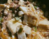 ストゥブで麻婆豆腐#ストゥブ#菌活作り方7写真