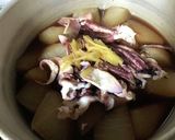 大根下茹済みで簡単！イカ大根☆作り方3写真