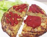 超簡単！ジャガイモとひき肉の甘辛オムレツ作り方9写真