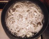簡単☆出汁スープパスタ作り方3写真