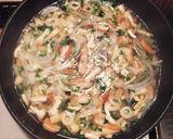 簡単☆出汁スープパスタ作り方4写真
