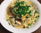 簡単☆出汁スープパスタ作り方6写真