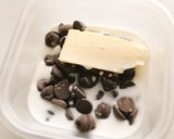 レンジで簡単！混ぜるだけおからブラウニー作り方1写真