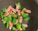 簡単魚肉ソーセージのケチャップ炒め作り方8写真