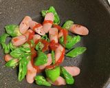 簡単魚肉ソーセージのケチャップ炒め作り方9写真