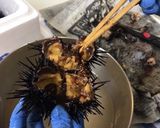 殻付きウニの身の取り方作り方5写真