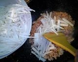 大根の消費に!マーボー大根丼作り方2写真