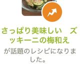 さっぱり美味しい　ズッキーニの梅和え作り方14写真