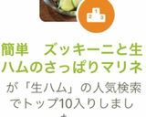 簡単　ズッキーニと生ハムのさっぱりマリネ作り方13写真