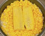 調味料は塩だけ！美味とうもろこしごはん作り方5写真