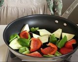 夏野菜たっぷり麻婆茄子作り方2写真