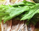 ◆簡単♡水菜の肉巻き～めんつゆ煮～◆作り方1写真