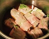 ◆簡単♡水菜の肉巻き～めんつゆ煮～◆作り方4写真