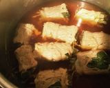 ◆簡単♡水菜の肉巻き～めんつゆ煮～◆作り方6写真