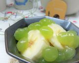 お手軽冷菓＊バナナのデラウエア和え作り方6写真