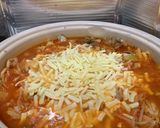 甘辛チーズタッカルビ鍋☆シメはラーメン作り方6写真