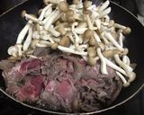 ダイエット♡牛肉＆シメジのまんぷくサラダ作り方3写真