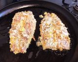 あじのバジル&バターロールパン粉焼き作り方6写真