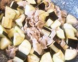 ナスと豚肉の味噌炒め作り方4写真