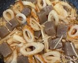 こんにゃく&竹輪&えのきの甘辛煮作り方5写真