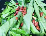 空芯菜とピーナッツのにんにく炒め作り方6写真