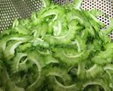 肉味噌ゴーヤ作り方1写真