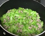 肉味噌ゴーヤ作り方5写真