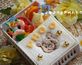 グッズ使いまくりでプーさんのサンドイッチ作り方10写真