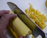 簡単！とうもろこしの粒の取り方作り方4写真