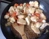 和風野菜ミックスで☆鶏むね肉の照り焼き丼作り方7写真
