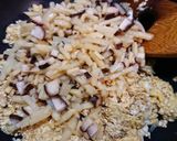 オートミールde肉味噌風のレタス巻き作り方3写真