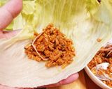 オートミールde肉味噌風のレタス巻き作り方7写真