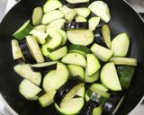 夏☆鶏むねズッキーニなすのトマト缶煮込み作り方6写真