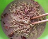 トマトとツナの冷やし豆乳味噌ラーメン作り方4写真