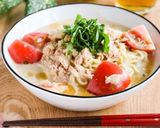 トマトとツナの冷やし豆乳味噌ラーメン作り方5写真