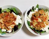 豆腐＆キムチのヘルシーサラダ作り方4写真