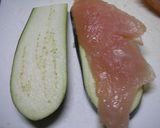 崩れない　茄子の挟み揚げ作り方1写真