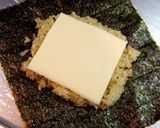 ジェノベーゼご飯でおにぎらず。作り方4写真