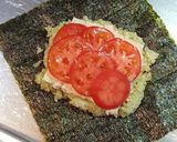 ジェノベーゼご飯でおにぎらず。作り方6写真