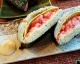 ジェノベーゼご飯でおにぎらず。作り方9写真